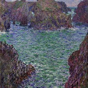 Port-Goulphar, Belle-Ile, 1887. Artist: Monet, Claude (1840-1926)