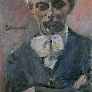 Portrait of Leonid Pasternak (1862-1945), 1923. Artist: Corinth, Lovis (1858-1925)