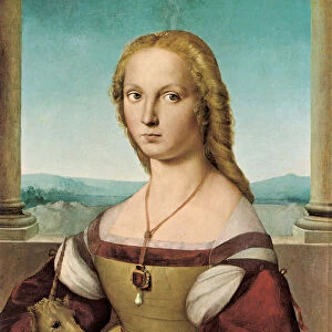Portrait of a Young Lady with a Unicorn, 1505-1506. Artist: Raphael (1483-1520)