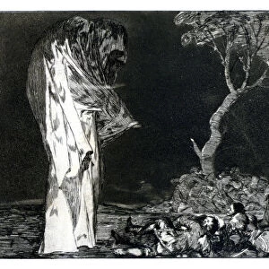 Riddle of Fear, 1819-1823. Artist: Francisco Goya