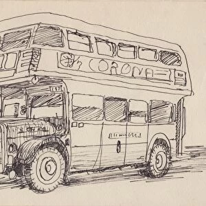 Routemaster bus, 1951. Creator: Shirley Markham