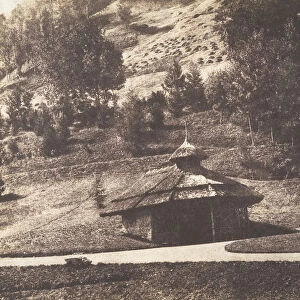 Rustic Pavilion at Eaux-Bonnes, 1854. Creator: Attributed to William Henri Gebhard