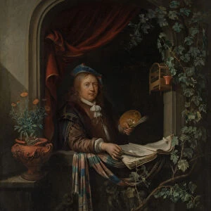 Self-Portrait, ca. 1665. Creator: Gerrit Dou