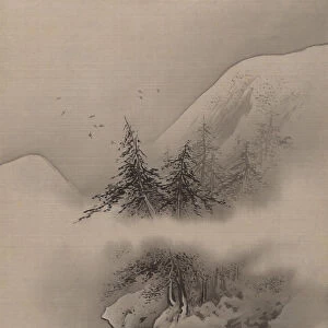 Snow Landscape, ca. 1885-89. Creator: Hashimoto Gaho
