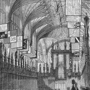 St. Georges Chapel, Windsor, 1845. Artist: John Jackson