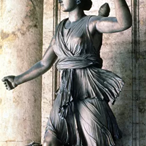 Statue of Artemis, Greek goddess of hunting, woodlands and fertility