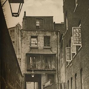 Strand Lane and the Entrance to the Roman Bath, c1935. Creator: Unknown
