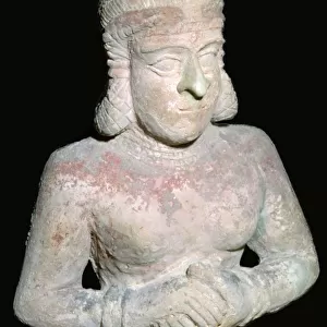 Terracotta statue of a woman, Old Babylonian (?), 2000BC-1750BC