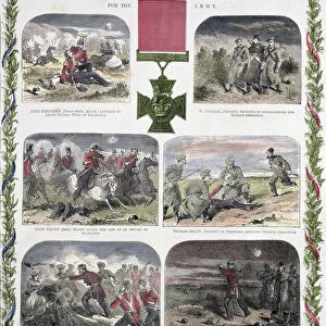 Victoria Cross, the New Order of Valour for the Army, c1857