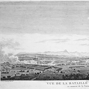 View of the Battle of Marengo at the moment of victory, 1800