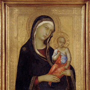 Virgin and Child, c. 1324-1325. Artist: Martini, Simone, di (1280 / 85-1344)