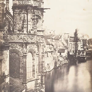 Vue de l Odon, 1852-54. Creator: Edmond Bacot