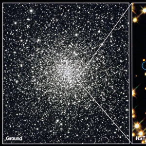 White dwarf stars in Globular Cluster M4H Bond (STSCI)