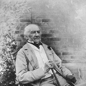 William Ewart Gladstone, British Prime Minister, late 19th century. Artist: Byrne