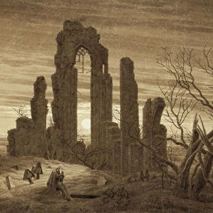 Winter - Night - Old Age and Death (from the times of day and ages of man cycle), 1803. Artist: Friedrich, Caspar David (1774-1840)