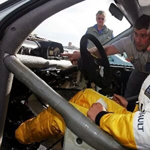 Formula One World Championship: Heikki Kovalainen Arden International prepares for the taxi rides of the circuit