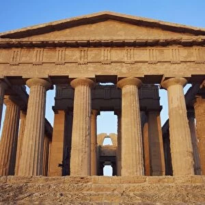 Greek Temple; Agrigento, Sicily, Italy