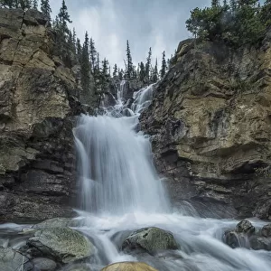 Tangle Creek Waterfalls, Jasper National Park; Alberta, Canada