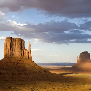 East and West Mittens, Monument Valley, Utah East and West Mittens, Monument Valley, Utah