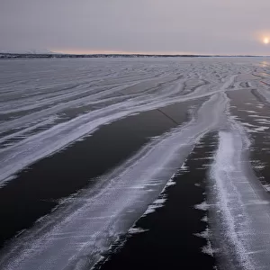 Ice, Putorana Plateau, Siberia, Russia