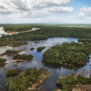 River in rainforest, Essequibo River, Rupununi, Guyana