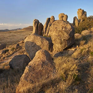 Rock formations, City of Rocks State Park, New Mexico