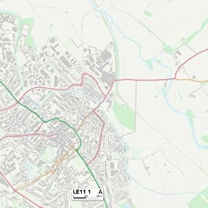 Charnwood LE11 1 Map