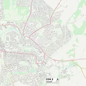Colchester CO4 3 Map