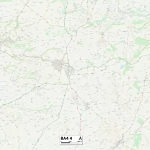 Mendip BA4 4 Map