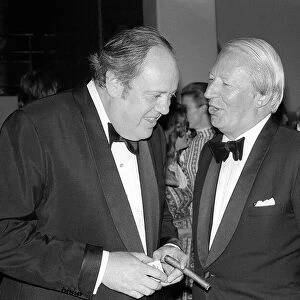 Edward Ted Heath & Christopher Soames at the Young Winston Film Premiere July 1972