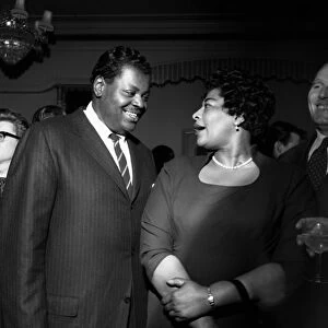 Ella Fitzgerald Jazz Singer - May 1958 with Jazz Pianist Oscar Peterson