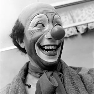 Grimaldi the clown at Chessington Zoo circus 17 / 8 / 54