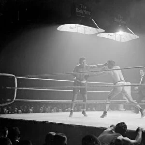 Joe Beckett vs Dick Smith in the British Boxing Board of Control British heavyweight