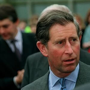 Prince Charles, March 1998 Visting a school in Norwich