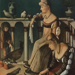 Two Venetian Ladies, known also as The Courtesans; painting by Vittore Carpaccio. Museo Civico Correr, Venice