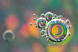Abstract Prints: Abstract shot of water drops