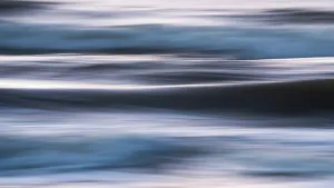 Creative Prints: Close up of waves at the coast of Bloemendaal, Noord-Holland, The Netherlands