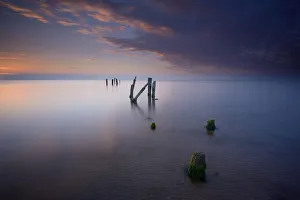Remnants of a plank way, belonging to a fishing port, at the Livonia Coast close to Mazirbe Remnants of a plank way, belonging to a fishing port, at the Livonia Coast close to Mazirbe
