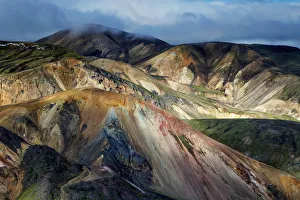 Rhyolite mountains, Landmannalaugar, Fjallabak Nature Reserve, Iceland Rhyolite mountains, Landmannalaugar, Fjallabak Nature Reserve, Iceland