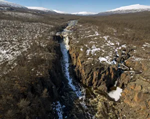 River in canyon, Putorana Plateau, Siberia, Russia