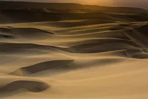 Dunes Prints: Sunset in Namib-Naukluft, Swakopmund, Namibia